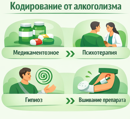 кодирование от алкоголизма в Искитиме Санати